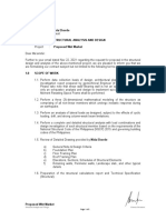 1.0 Scope of Work: Structural Analysis and Design Contract Document