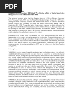 The Martial Law Period Excerpt From Proclamation 1081 Titled "Proclaiming A State of Martial Law in The Philippines" Issued On September 21, 1972