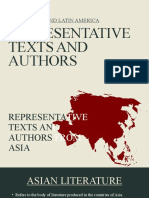 Representative Texts and Authors