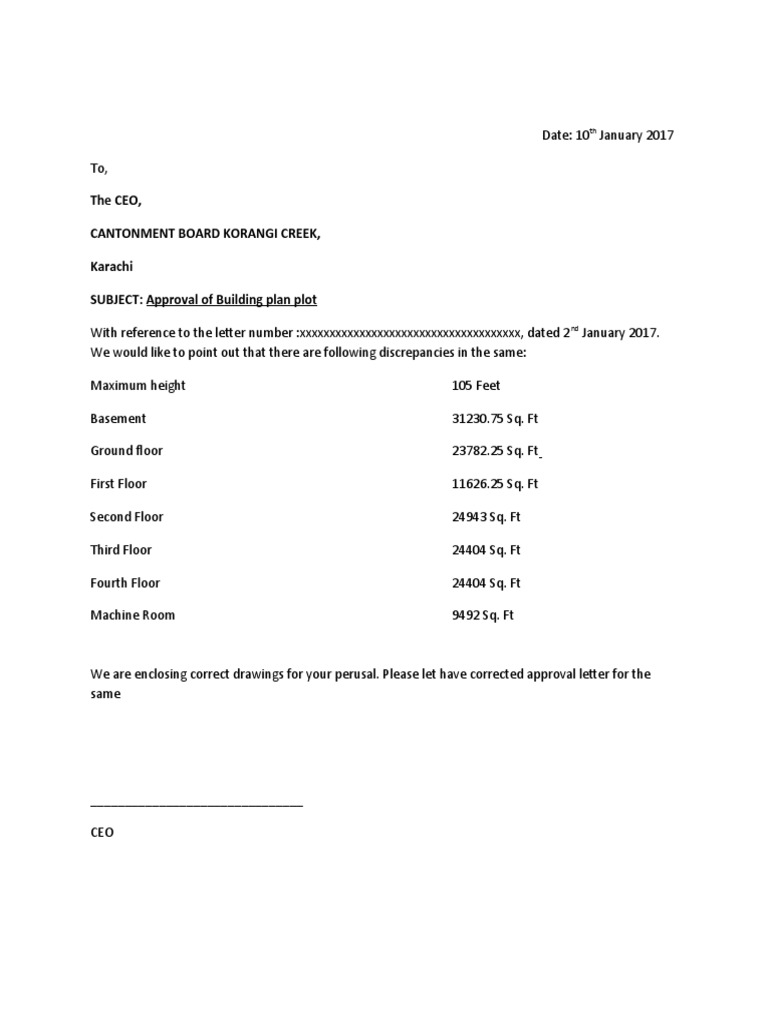 Building Plan Discrepancies for Approval | PDF
