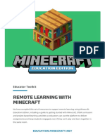 Remote Learning With Minecraft Education Edition Final