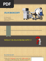 Flouroscopy: DR Rubeena Ali Senior Registrar Radiology Department Rlmc/Amth