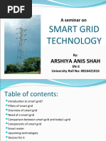 Smart Grid Technology: A Seminar On