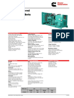 Standard Genset Features Generator Set Performance Generator Set Options