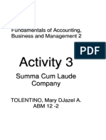 Activity 3 - Tolentino