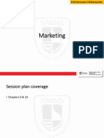 Prof. Shrinivas S Shikaripurkar's Marketing Session Plan