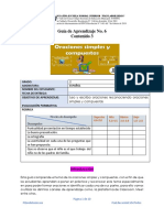 La Oracion Simple y Compuesta