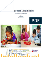 Intellectual Disabilities: Severe and Profound