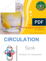 Circulation Syok Management: Dyah Trifianingsih, M. Kep