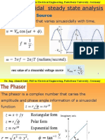 CH 4: Sinusoidal Steady State Analysis