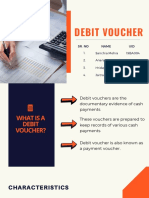 DEBIT VOUCHER DOCUMENT