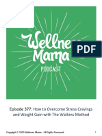 How To Overcome Stress Cravings and Weight Gain With The Watkins Method