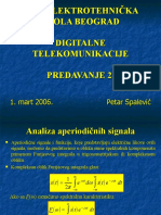 Digitalne Telekomunikacije Prezentacija - 2