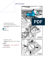 Throttle Body - Removing and Installing