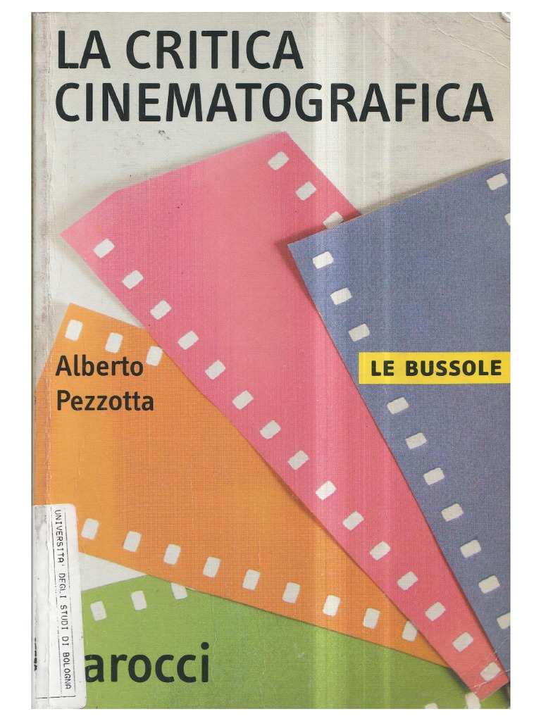 Alberto Pezzotta - La Critica Cinematografica (150dpi) | PDF