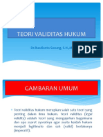 Teori Validitas Hukum