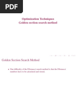 Lecture-Golden Section Search Method