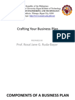 Business Plan - Marketing Analysis