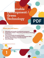 Sustainable Development - Green Technology