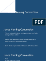 Junos Naming Convention
