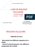 Introduction À La Bio Cel