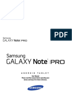 Tablet Samsung Galaxy Note Pro Ug SM P905V