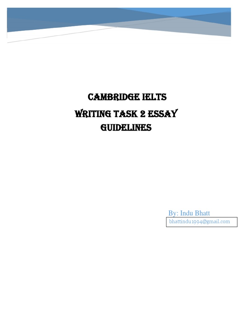 IELTS Writing Task 2 Essay Guide | PDF | Grandparent | Climate Change