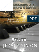 Essential Piano Exercises Sample PDF Book With Covers