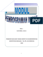 Modul Pemrograman Dasar Semester 1