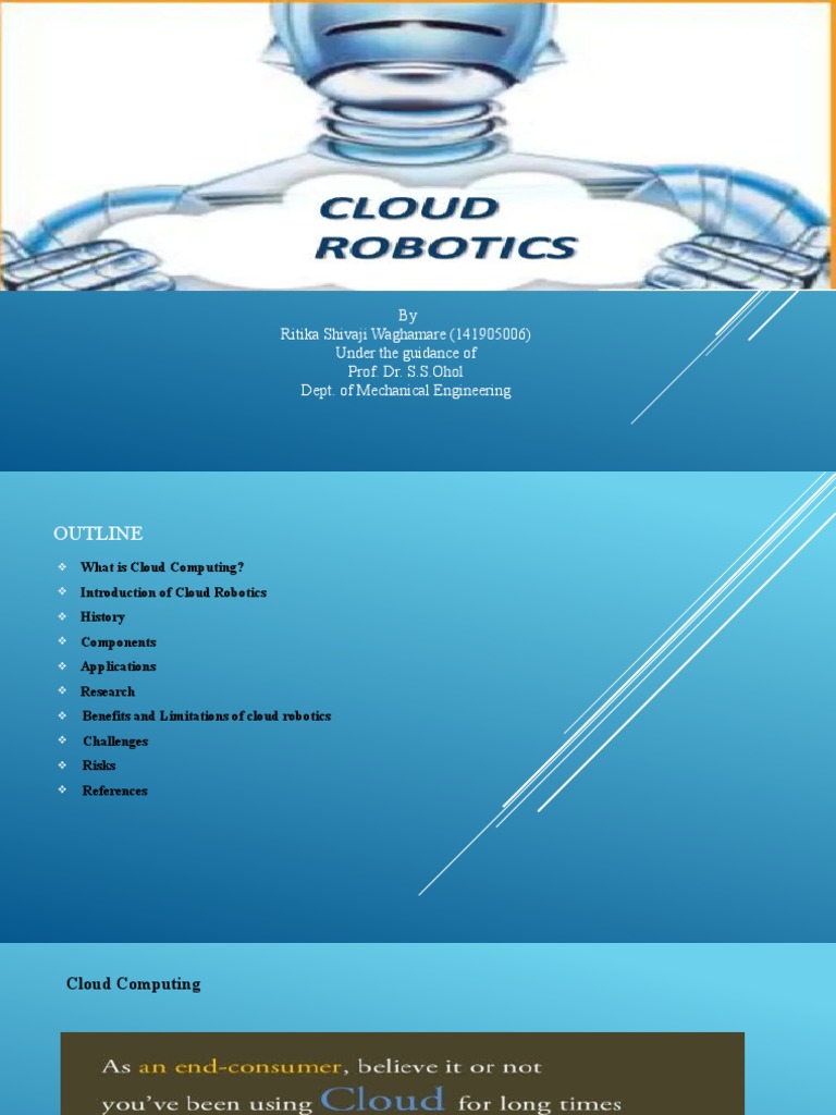 Overview of Cloud Robotics Components | PDF | Cloud Computing | Robotics