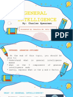 General Intelligence: By: Charles Spearman