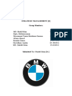 Strategic Management of BMW