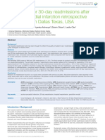 Risk Factors For 30-Day Readmissions After Acute M