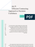 Tugas Chapter 8-The Efficient Contracting Approach To Decision Usefulness