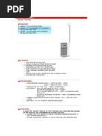 Handy Thermo: MODEL NO.:ST-9262A/B/C