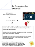 Kosmetika Perawatan Dan Dekoratif