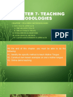 Chapter 7 - Teaching Methodologies