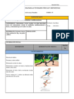 Ficha Sesión Educación Física