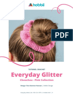 Everyday Glitter Scrunchie Pink Collection Fr