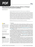 Religions: Dalit Theology and Indian Christian History in Dialogue: Constructive and Practical Possibilities