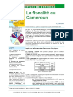 La Fiscalite Du Cameroun