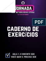 Caderno 1 - Jornada Metodologias Ativas - Caderno