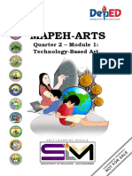 Mapeh-Arts: Quarter 2 - Module 1: Technology-Based Art