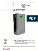 Green6 Spe User Manual