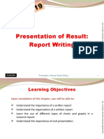 Cha Pter 19: Presentation of Result: Report Writing
