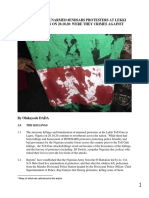 The Killings of Unarmed Endsars Protesters at Lekki Toll Gate Were They Crimes Against Humanity