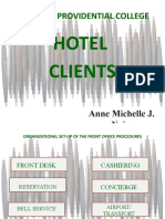 First City Providential College: Hotel Clients