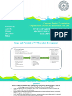 Study of Value Chain and Value Additive Process of NTFP'S Like Tamarind in Indian States Aneesh Ghosh 20125010 MBA