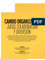 Cambio Organizativo Juego Colaboracion Diversion