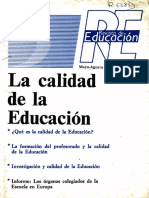 Autores Varios La Calidad de La Educacion